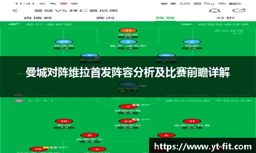 曼城对阵维拉首发阵容分析及比赛前瞻详解